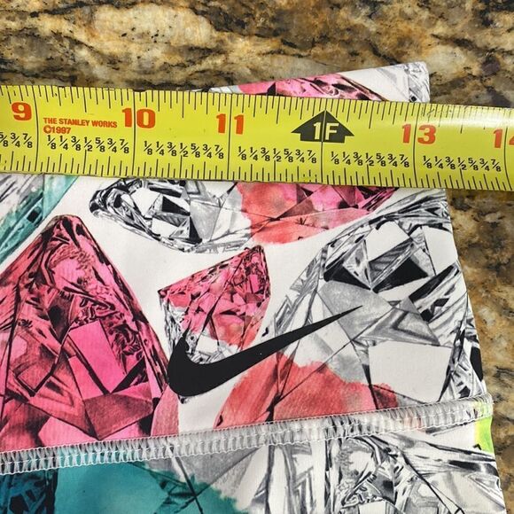 Nike Dri-FIT, Flatlock seams Power Mid Rise Training Tights Leggings size S - Picture 8 of 10